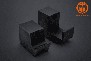 3D-gedruckte Wandhalterung für Stgw 90 zur horizontalen Montage mit stabilem Halt