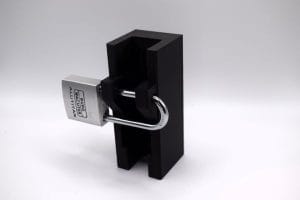 Sturmgewehr 90 Senkrechter Wandhalter mit Schloss 2