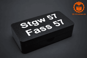 Verschlussbox für Sturmgewehr 57 zur sicheren Aufbewahrung des Verschlusses