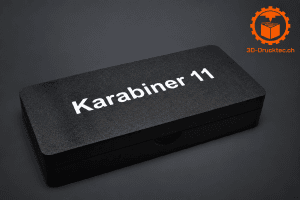 Verschlussbox für Karabiner 11 zur sicheren Aufbewahrung des Verschlusses