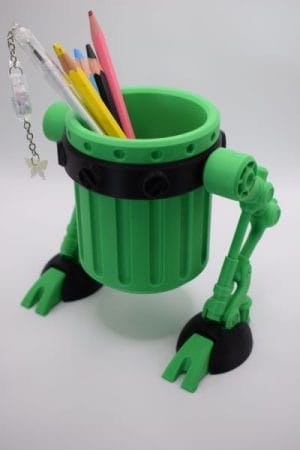 Roboter Stifthalter / Mülleimer 4