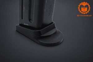 3D-gedruckter Magazinboden für H&K USP Compact 9mm mit passgenauer Ausführung
