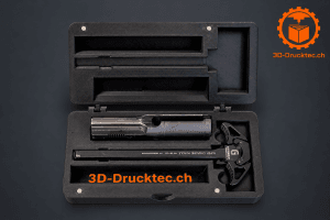 Verschlussbox für B&T SPC9 zur sicheren Aufbewahrung und zum geschützten Transport des Verschlusses