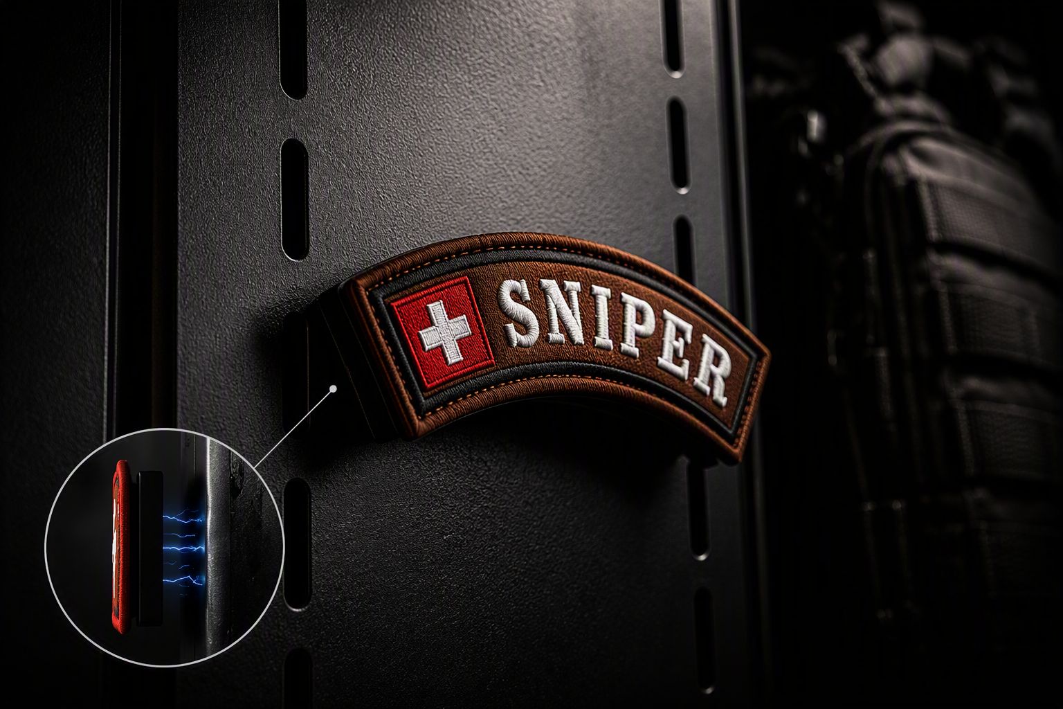 PatchDock Arc – Magnetische Patch-Halterung