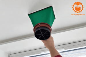 Messtrichter 240 × 140 mm kompatibel mit Testo 400 und Testo 440 für präzise Luftstrommessungen